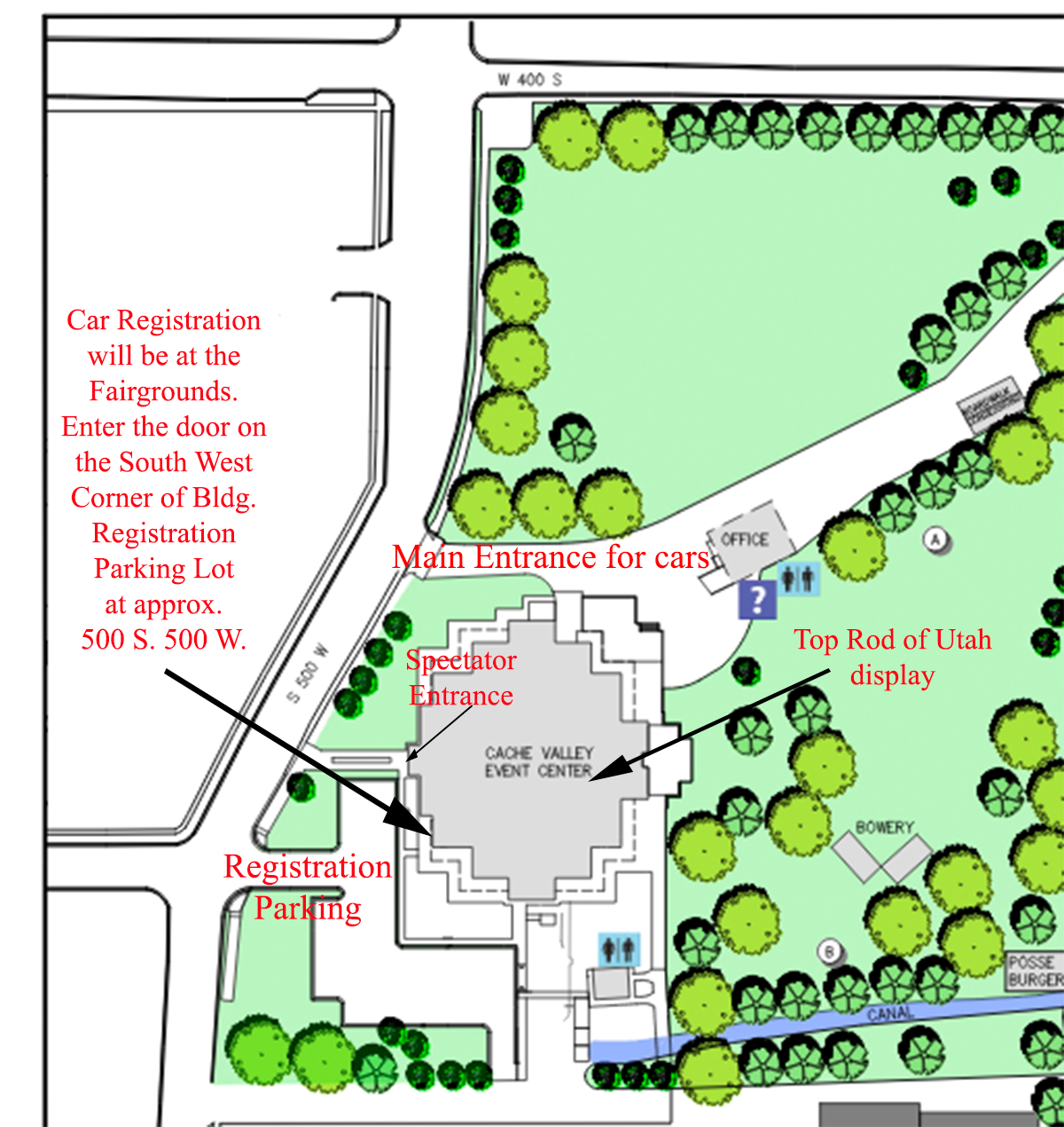 Fairgrounds Map Cache Valley CruiseIn